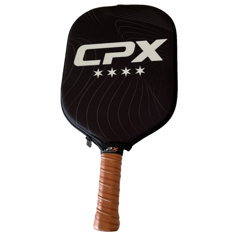 CPX Pro Carbon Fiber Pickleball Paddle 19mm -USAPA Approved- Elite Spin w/ Cover - Picture 14 of 14